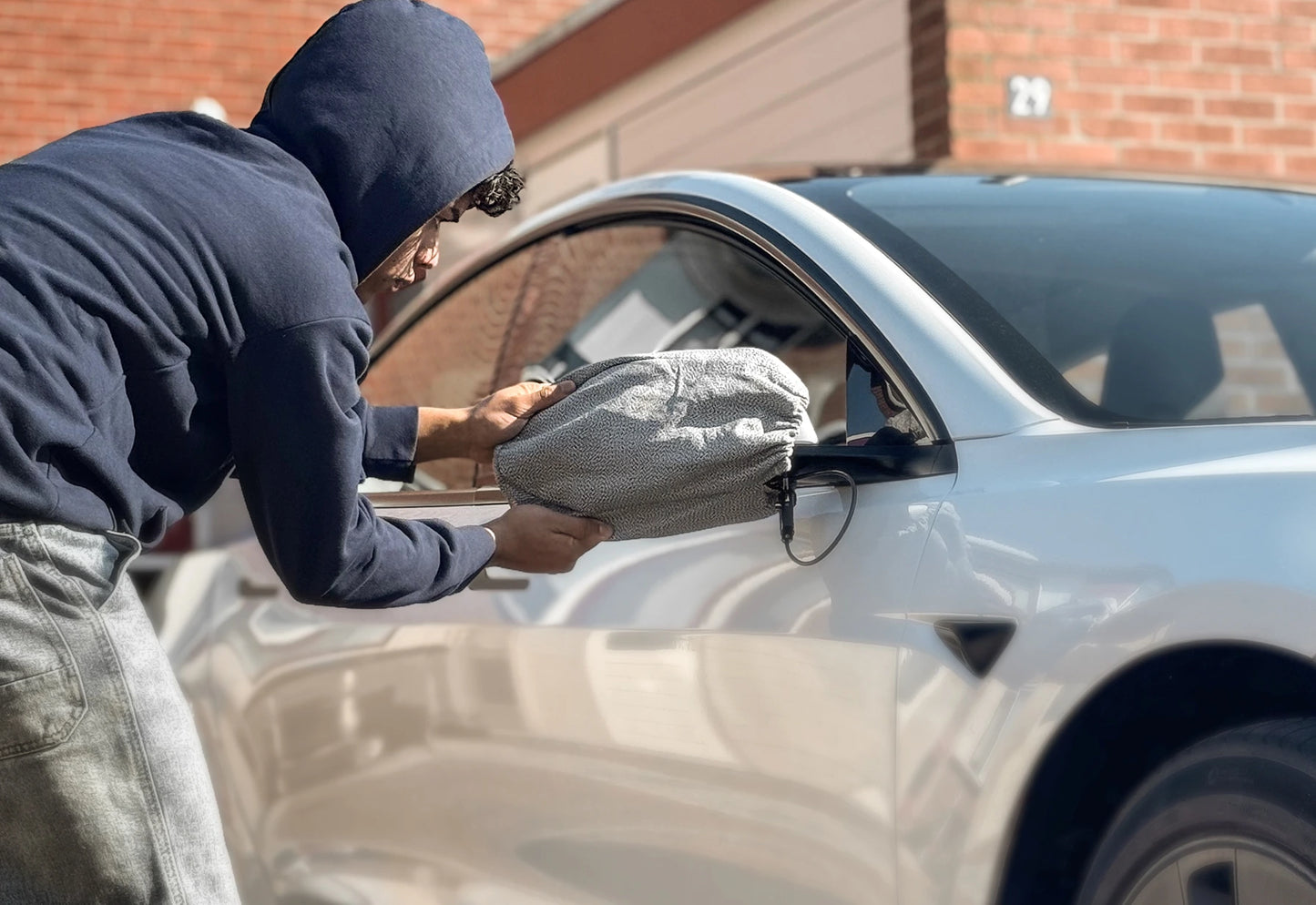 FritzLock Spiegelhoes XL – Diefstalbescherming voor grote SUV-spiegels (Set van 2)