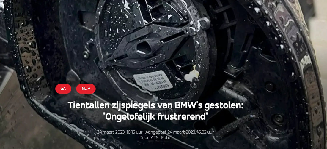 Autospiegels gestolen Amsterdam – hoe bescherm je je voertuig? - FritzLock.nl