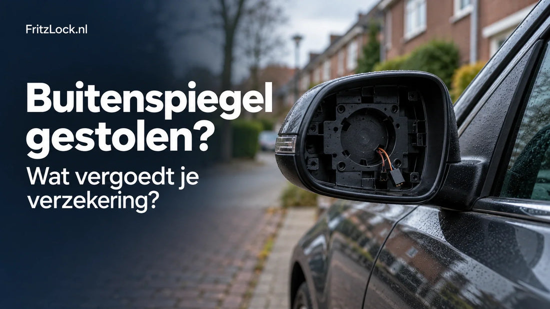 Buitenspiegel gestolen: wat vergoedt je verzekering?