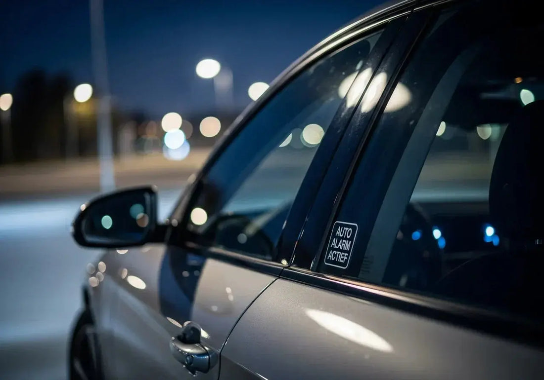 Auto Alarm Stickers
